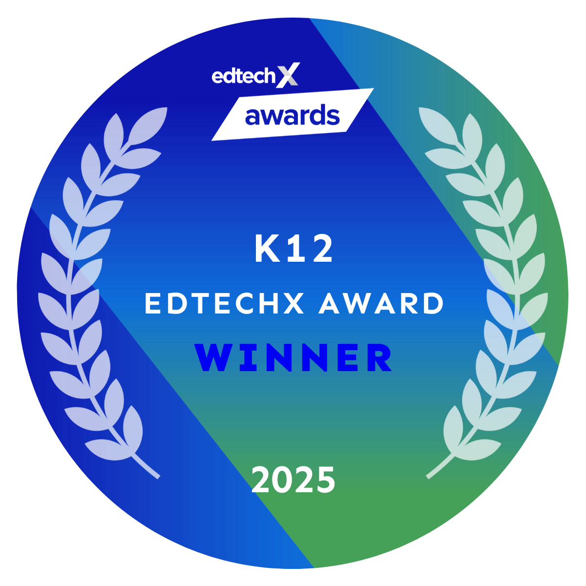 MagicBooking EdTechX award winner badge